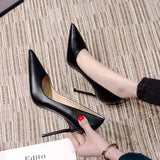 Breakj Soft-Skin High-Heeled Women's Fine Heel Sexy Pointer 2025 Spring And Autumn 2025 New French Temperament Shallow Work