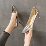 Breakj Women's Shoes In The Autumn Of 2023 New Pointed High-Heeled Shoes Women's Fashion Fine Heel Single