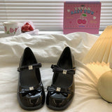 Breakj Fairy Wind Lolita Shoes New Daily Soft Base Does Not Tired Round Head Thick Leather