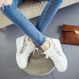 Breakj New Fashion Breathable Small White Shoes Women's High Women's Casual Shoes Loose Shoes Spring And Summer Single Shoes
