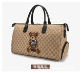 Travel Bag Dry And Wet Separation Men And Women Short Distance One Shoulder Hand Matching With Trolley Box Independent Shoe Compartment Sports