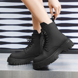 Breakj Men's British Boots Black Chelsea