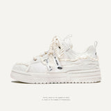Breakj Shoe Designer Plane Small Ticket Black Knight Trend Casual Bread Shoes Men And Women's Same Board Shoes Trendy