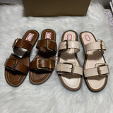 Breakj Home 2025 New Spanish Trend Women's Shoes Indoors And Outdoors Wearing Cold Slippers Word Beach Shoes