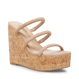 New Large-Size Fashion Slope Heel Waterproof Platform Women's High-Heeled Sandals Muller
