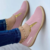 Size Women Flat Shoes Fashion Casual Round Head Sports Shoes Couple Walking Comfort Daily Female Footwear Zapatos