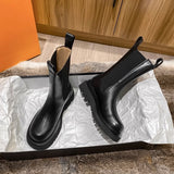 Breakj Boots Women's Spring And Autumn 2025 New Small Small Increases High-Bottomed Cigarette Boots Chelsea Boots Children's
