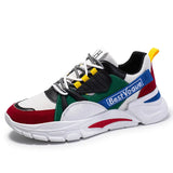 style men's breathable shoes Korean style thick-soled comfortable trendy shoes men's sports casual