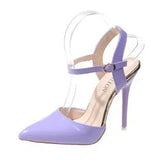 Large-Size High-Heeled Sandals Tip-Shaped Buckle With Fine Fashion Women's