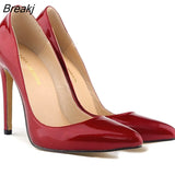 Pointed Toe High Heels Women Pumps Shoes New Fashion Spring Brand Design Wedding Shoes