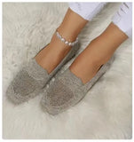 Breakj Summer New Large-Size Round Head Flat-Soled Single Shoes Women Shallow Sports Style Casual Shoes