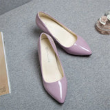 Leather High heels pumps women shoes 2019 Spring Autumn Fashion Pointed wild ceremonial professional sexy wedding