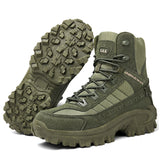 Breakj Seasons Military Boots Special Forces Climbing Boots Outdoor Waterproof High-Top Desert Boots Tactical Boots Large Size Military Shoes Men's