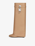 Breakj Autumn And Winter New Locking Slope With Ladies Boots High Heel Tip One-Legged Women's