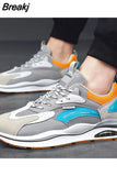 New In Casual Men Running Shoes Cushion Breathable Mesh Shoes Comfortable Athletic Trainers Sport Shoe Sneakers for