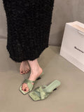 Breakj Chinese Slope And Cool Slippers Women 2025 Summer New Fairy Style Design Sense Hedley