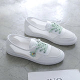Women Spring Summer Flats Sneakers Mesh Breathable Lace Up Tennis Casual Light Hollow Sapatos Femininos White Comfort