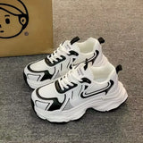 Breakj Shoes Women's Spring Summer 2025 New Thick Soles To Increase The Breathable Leisure Mesh