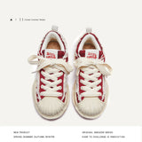 Breakj Zodiac Dragon New Year Version Of The Street Bread Shoes Thick Soles Increase The Red Shoes Red Plate Shoes Men And Women's Couple Fashion