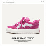 Breakj Shoes [M] Element Of Bread Shoes Street Trend Men's Shoes Dragon Fruit Color Men's And Women's Shoes Trendy