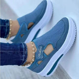 Women Vulcanized Shoes Air Mesh Crystal Lace-Up Solid Flat Casual Female Sneakers Fashion Comfortable Plus Size Ladies