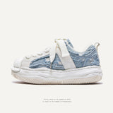 Breakj Shoes Destroy The Aesthetic Deconstruction Of Dissolved Shoes Retro To Make Old Youth Plate Shoes Trendy Men's Shoes Men's