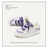 Breakj Shoes To Destroy The Aesthetic Small White Shoes Thick Soles To Increase The Number Of Casual Shoes Men And Women's Shoes Men's Shoes Men's