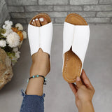 Breakj New Slope And Slippers Women Thick Bottom Lady Cool Drag Leisure Lightweight