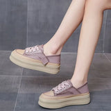 Flats Platform Sneakers Women Casual Cozy Sports Shoes Fashion New Lace Up Running Shoes Brand Walking Zapatillas