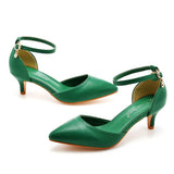 Breakj Cm Large Hollow Sandals Low Heel Pointy Shoes White Pointed Wedding Shoes Women Wedding Photography Women