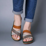 Breakj Size 43 Casual Roman Caverns Empty Sandals Cross-Depleted Slopes And
