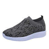 Sports Running Flying Weaving Shoes For Men And Women's New Sports Shoes Korean Version Of Shallow Casual Women's