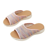 Breakj Summer New Large Fashion Comfortable Slope With Leisure Beach Cool Slippers