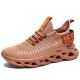 Spring Men's Casual Sneakers Men's Shoes Air Cushion Flying Mesh Fashion Trend