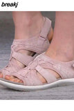 Sandals Women 2023 Casual Summer Shoes For Women Beach Summer Footwear Flat Sandalias Mujer Luxury Sandals Shoes