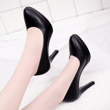 High Heel 13Cm Thin Heel Cheongsam Model Catwalk Shoes Women's Thick Soles Waterproof Platform Professional