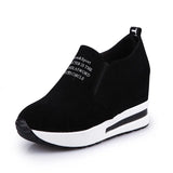 Breakj Spring And Autumn Leisure Sports Height Height And The New Single Shoes Thick-Soled Adhesive Shoes Match Women's Shoes Pine And Cake Bottom
