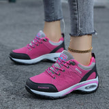 Breakj Autumn New Air Cushion Running Shoes Women's High Soft Bottom Shock Absorber Sports Thick-Soled Casual