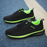 Men's Shoes Sports Light Students Fly Weave Mesh Shoes Trend Casual Korean Version Of Fashion Autumn Running
