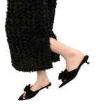 Breakj Fairy Wind Cool Slippers Women's Shoes Wear 2025 New Summer Bow Temperament