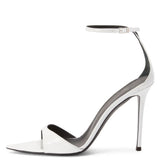 New Large Size One-Word With Simple Fashion High-Heeled Lady Sandals