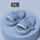 Platform Slippers Women Shoes Summer Slides Cute Shark Couples Beach Shoes Home Indoor 4CM Thick Soles Flip Flops