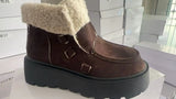Breakj Snow Boots Women 2025 Winter New Plus Velvet Warm Hair Thick Bottom With Stylish Casual Cotton