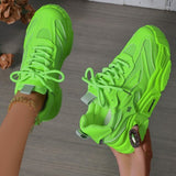 Breakj Dad Shoes Women 2025 Spring And Summer New Korean Version Of Casual Thick Candy Color Nets Sports Small White