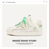 Breakj Shoes Destruction Aesthetic Series Of National Tide Leisure Youth Trend Anti-Slip Wear-Resistant High And Low Gangs Shoes Men's
