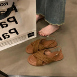 Breakj Sandals Women 2025 New Summer Retro National Fairy Evening Wind Simia Beach Wearing