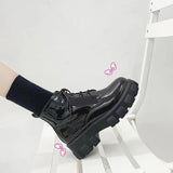 Breakj Autumn And Winter New British Wind Martin Boots Female Students Korean Version Of The Short Boots Wearing Thick Skin