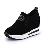 Breakj Spring And Autumn Leisure Sports Height Height And The New Single Shoes Thick-Soled Adhesive Shoes Match Women's Shoes Pine And Cake Bottom