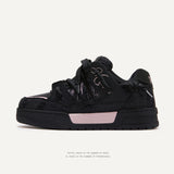 Breakj Shoes Niche Design Shoes With Small Black Shoes Bread Shoes Street Trend Men's And Women's Same Couple Shoes Men's Shoes Men's