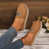Casual Single-Shoe Women's Spring And Autumn New Pine Cream Soles Rope Canvas Shoes
